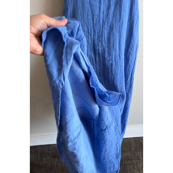 Zara Blue Maxi Dress - Picture 5 of 8